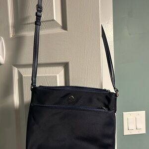 Kate Spade Blue Crossbody Bag Sleek Design Everyday Essential